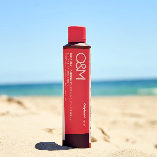 O&M Original Queenie Firm Hold Hairspray 300ml – Low-Toxic Sterke Hold voor Krullen & Styling